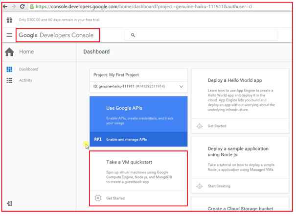 started with Google cloud Platform